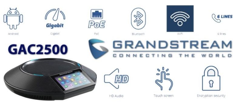 Grandstream GAC2500 Android Enterprise Conference Phone