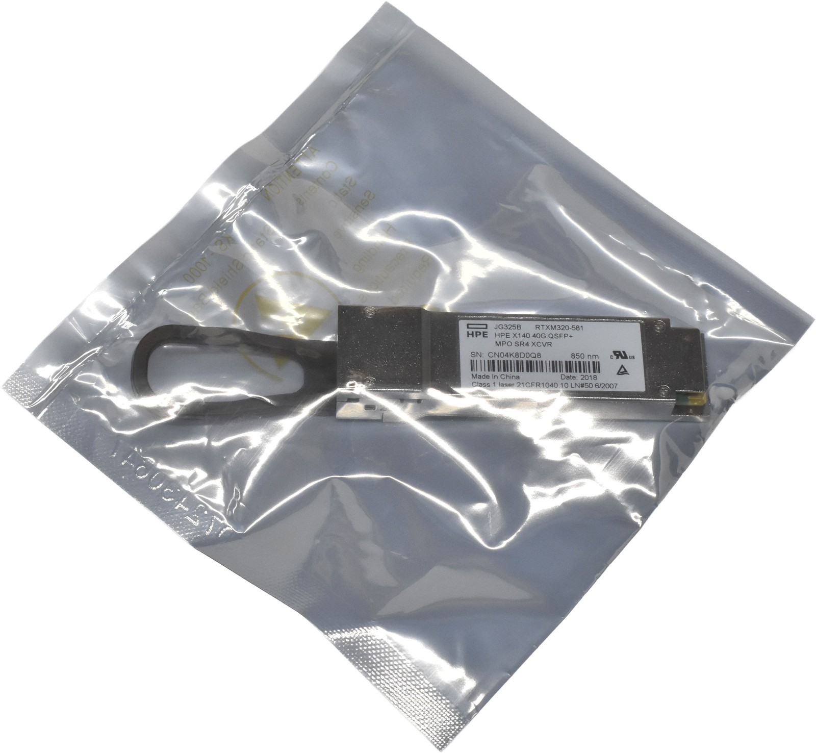 HP GBIC X140 40G QSFP+ 850nm 150m MPO SR4 XCVR Transceiver JG325B NEW