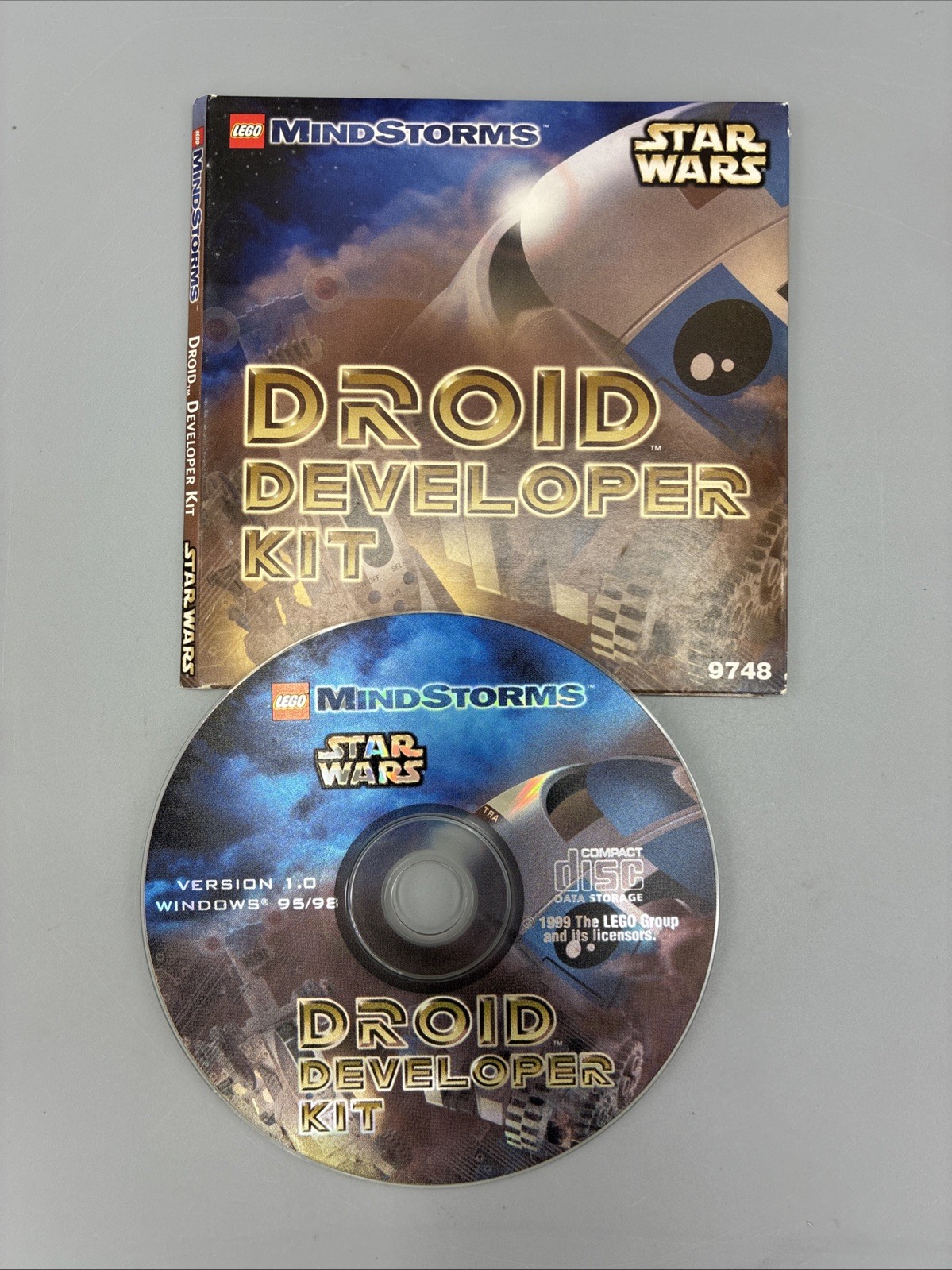 LEGO Mindstorms 9748 Star Wars Droid Developer Kit - 99 Windows CD