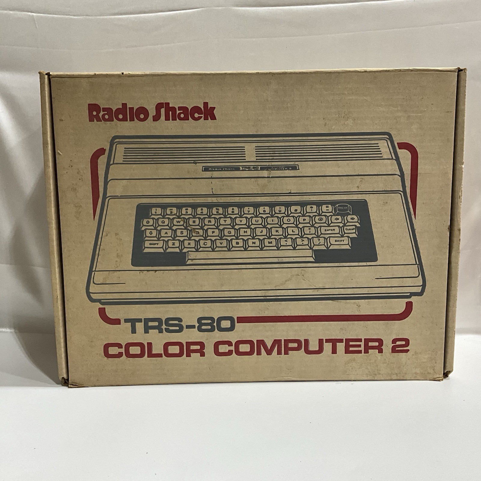 Radio Shack TRS-80 Color Computer 2 64K 26-3127 Box Book For Parts
