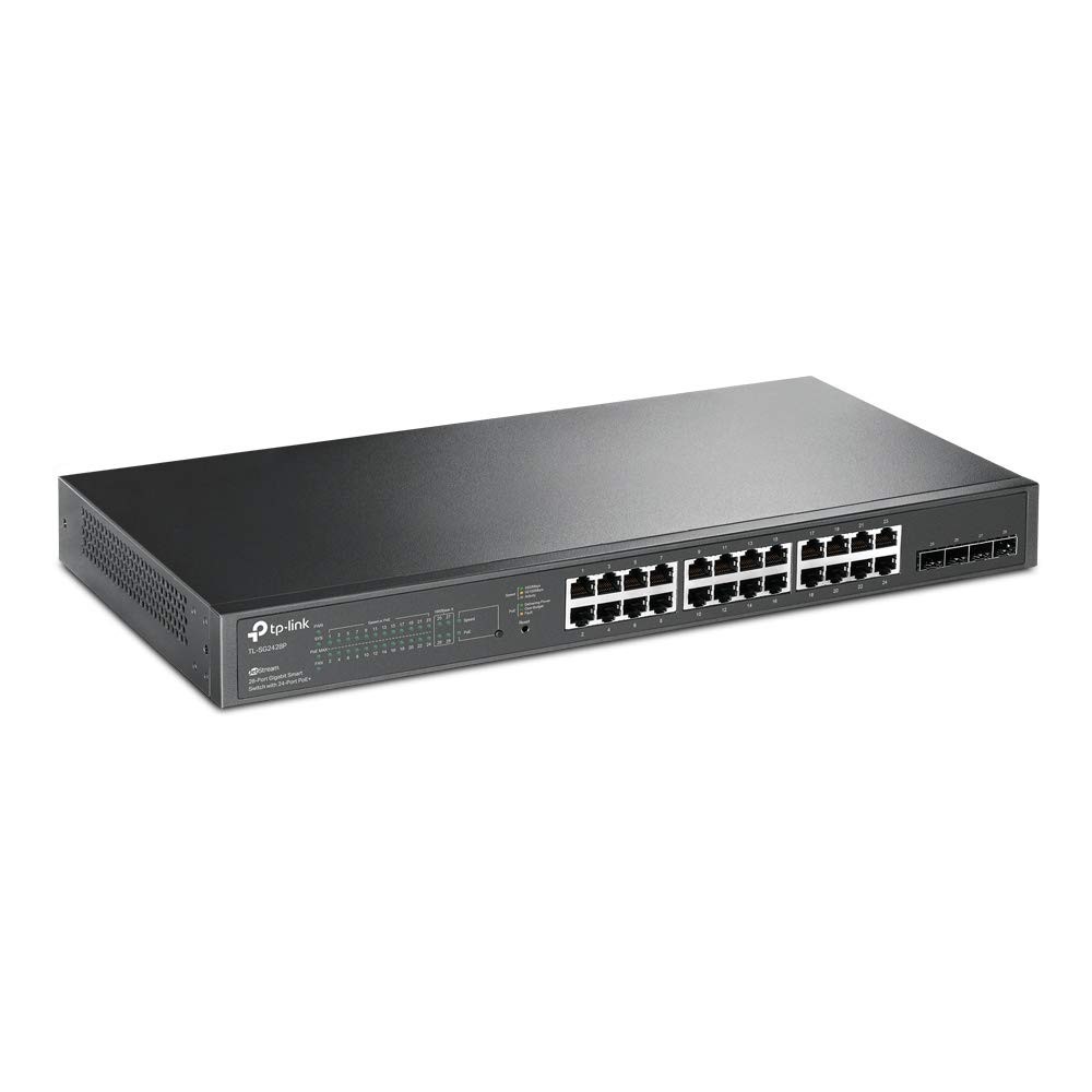 TP-Link 28-Port Gigabit Easy Smart Switch 24-Port PoE+ TL-SG1428PE