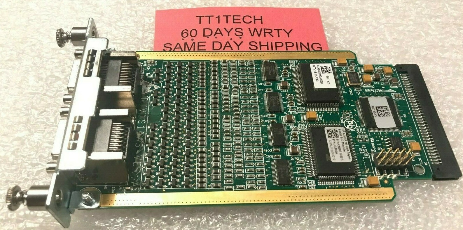 JG186A HP A-MSR 16-Port ASYNC Serial SIC module for JG875A JG732A JG411A 