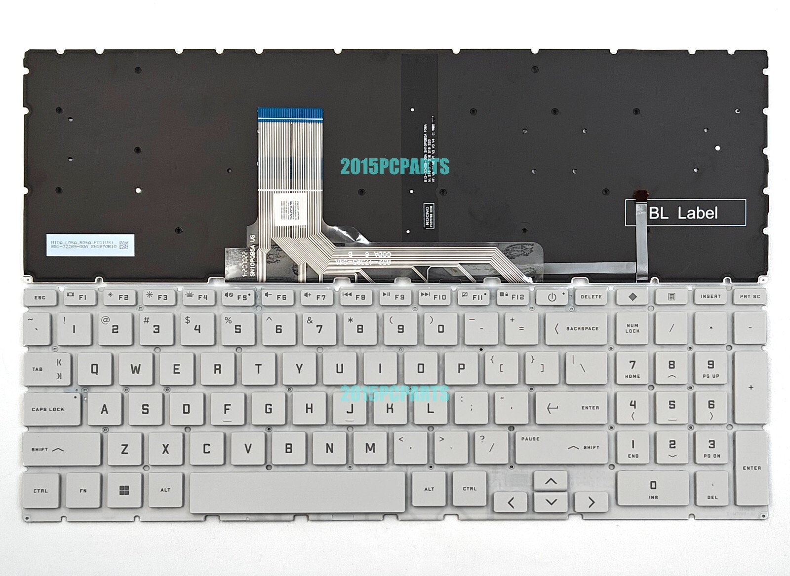 HP Victus 16-D 16-D0010CA 16-D0013DX 16-D0020CA 16-D0023DX Keyboard Backlit US