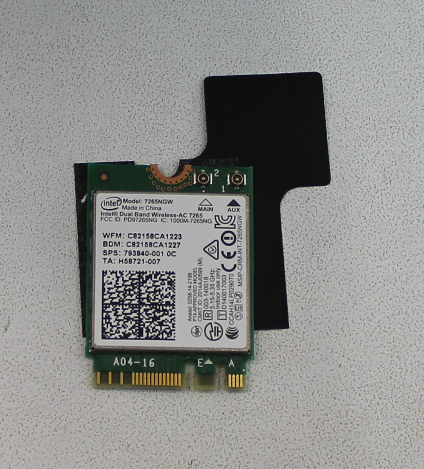 KI.STN01.008 Hp Inspiron 15-7000-7548 Wifi Wireless Card 7265Ngw"GRADE A"