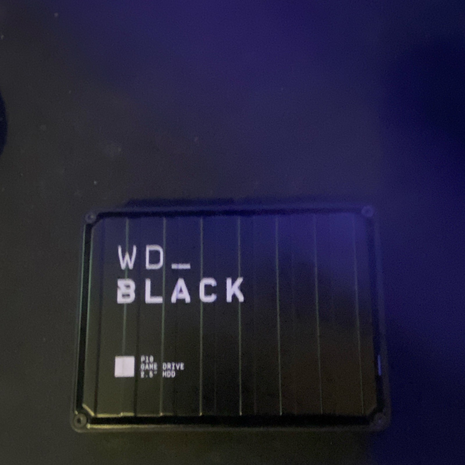 WD_BLACK P10 Game Drive Portable External HDD, USB 3.0 (USB-A/Micro-USB) Black