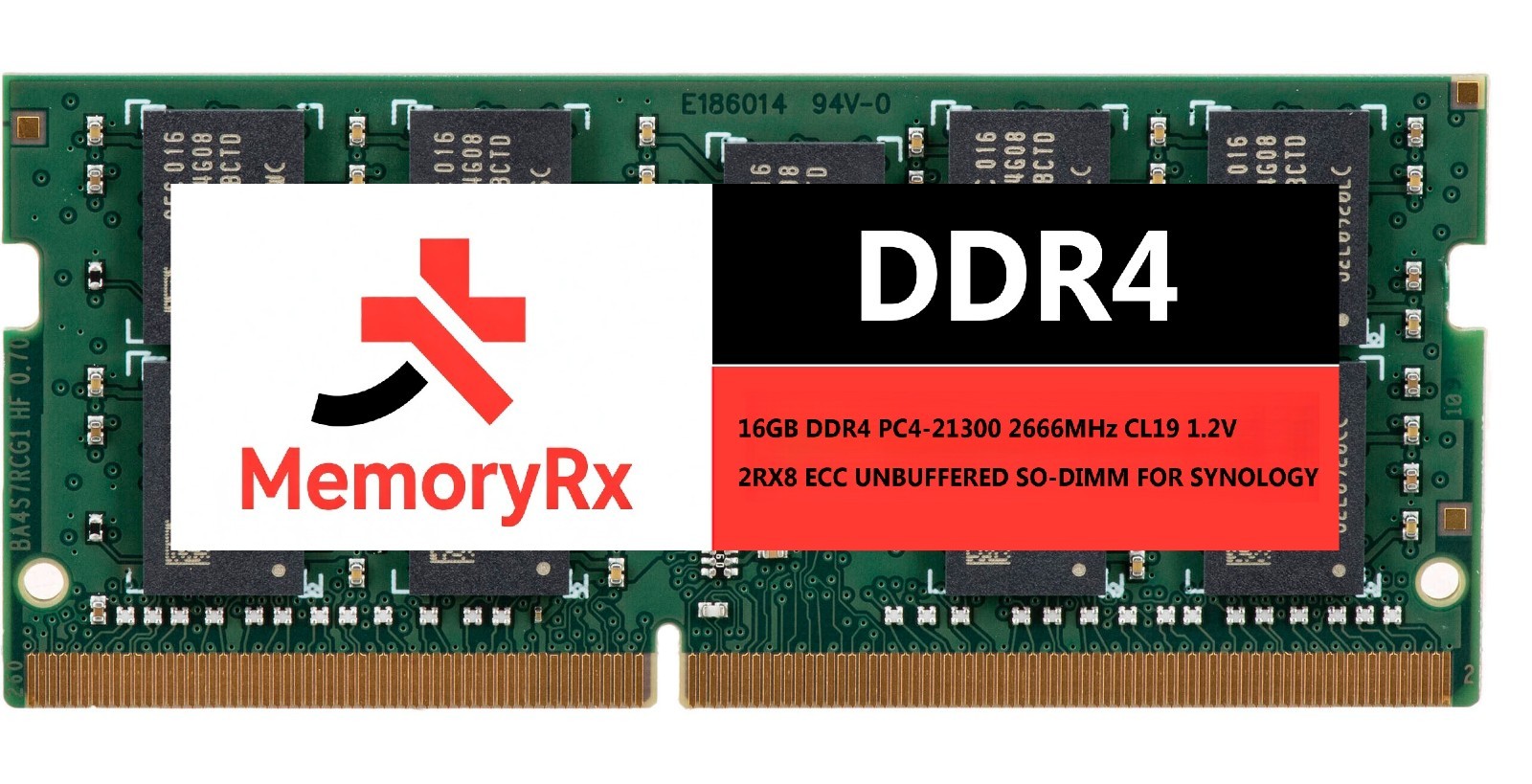 16GB DDR4 2666 MEMORY Compatible with Synology Diskstation DS1618+