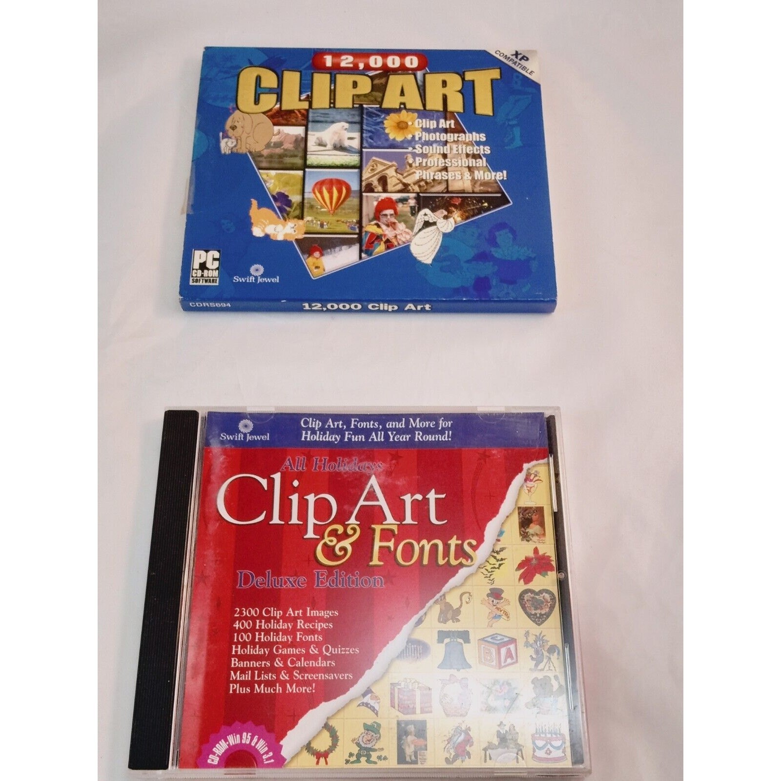 Clip Art 12,000 + & All Holidays Clip Art & Fonts Deluxe Edition