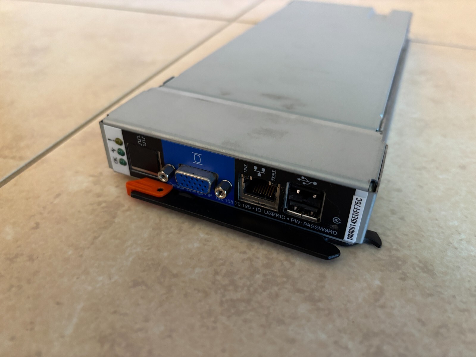 IBM BladeCenter Advanced Management Module 39Y9661
