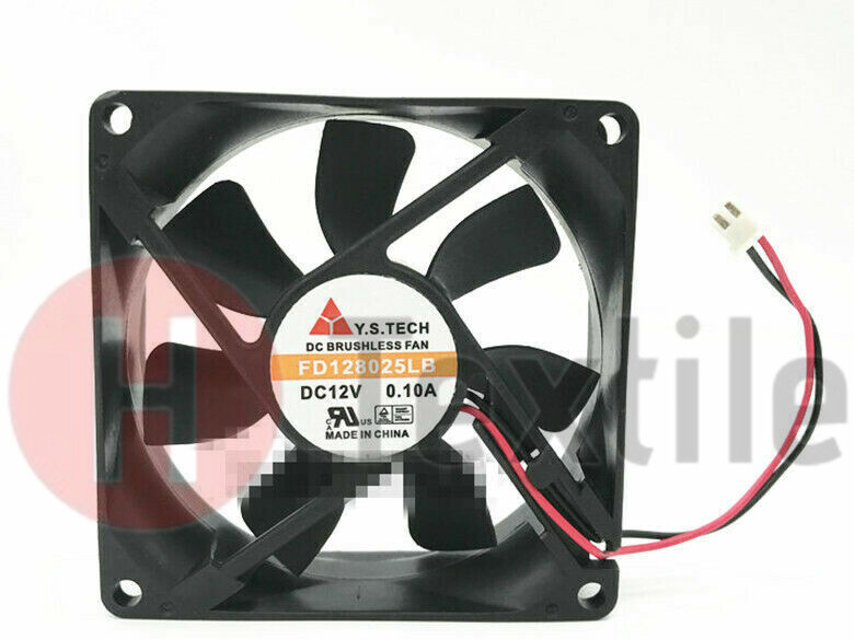 1pcs Y.S.TECH 8025 FD128025LB DC12V 0.10A 80*25MM Cooling Fan