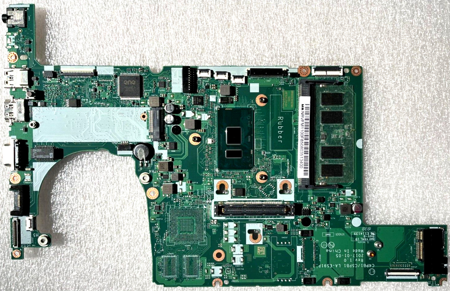 Acer Travelmate P648-G2-M m/board w/Intel i5-7200u 4Gb RAM  NB.VFM11.00F
