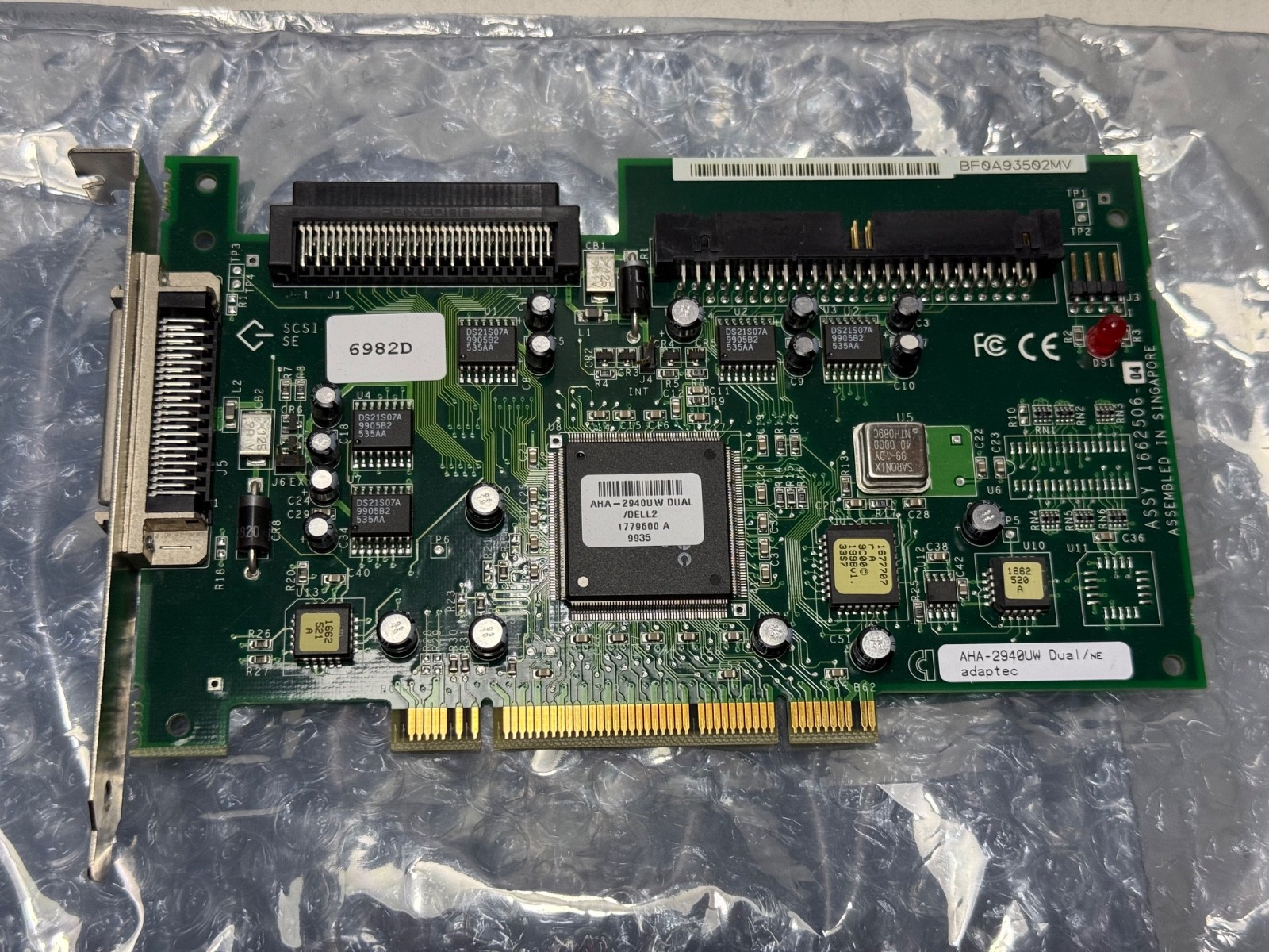 Dell 86619 / Adaptec AHA-2940UW 40Mbps Ultra Wide SCSI PCI Storage Controller