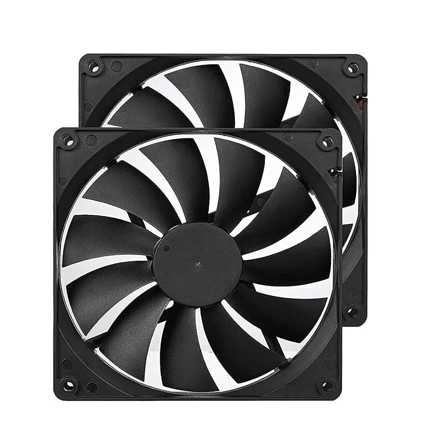 140mm Case Fan Quiet High Performance PC Fan 140mm Standard Case Fan 3pin 4pi...