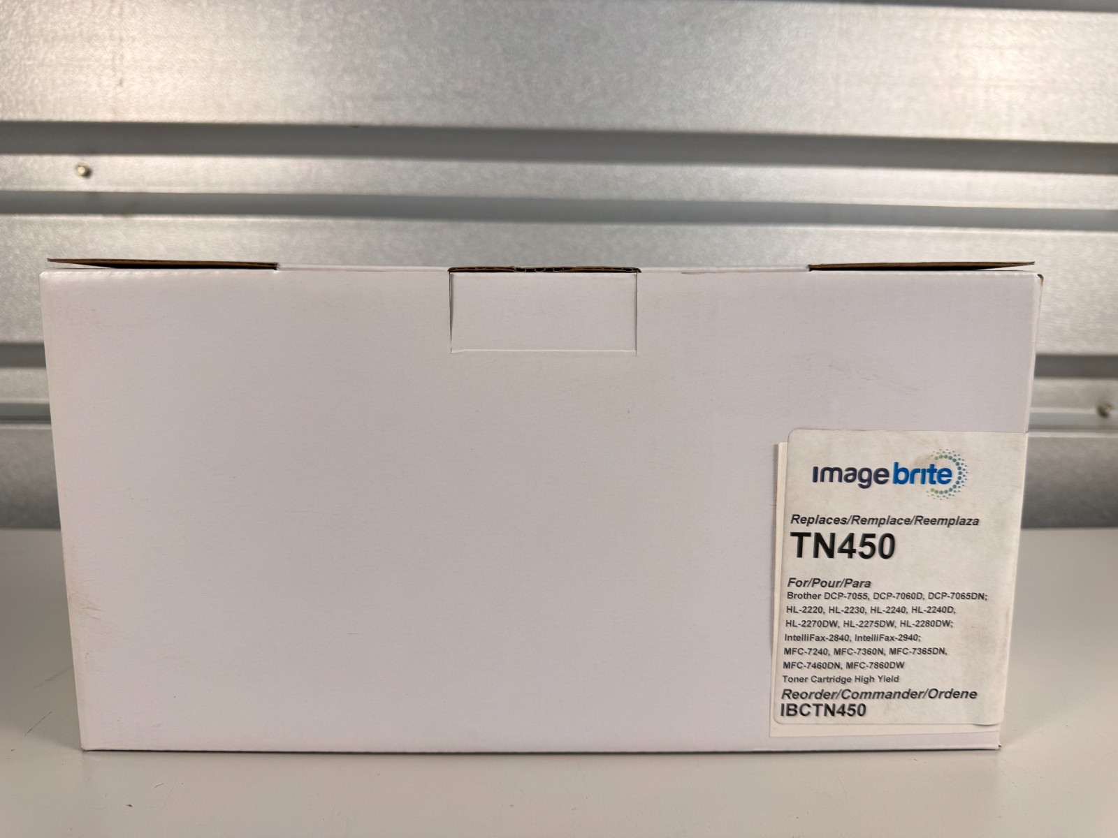 Image Brite TN450 Black Compatible Toner Cartridge High Yield New
