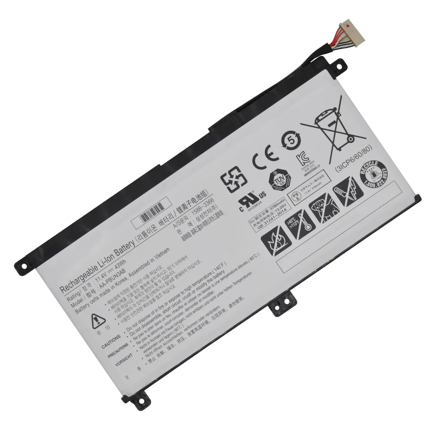 Genuine AA-PBUN3AB Battery Samsung NP740U5L-Y02US NP740U3M NP730QAA NP300E5K-U03