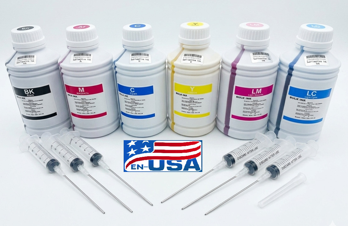 6 x 500ml Sublimation Ink for Epson Artisan 1430 1400 L8050 L800 L805 R280 L1800