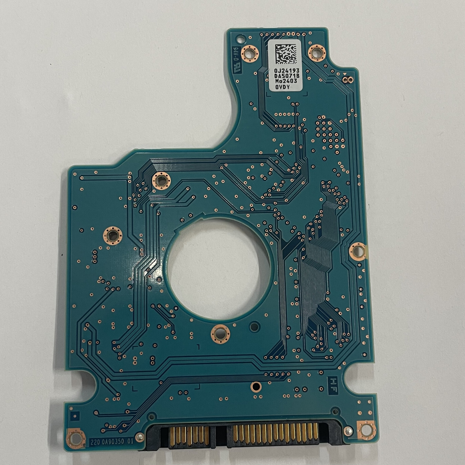 Hitachi Z5K500-500 2.5" SATA HDD PCB 0J38105 HTS545050A7E362 220 0A90350 01