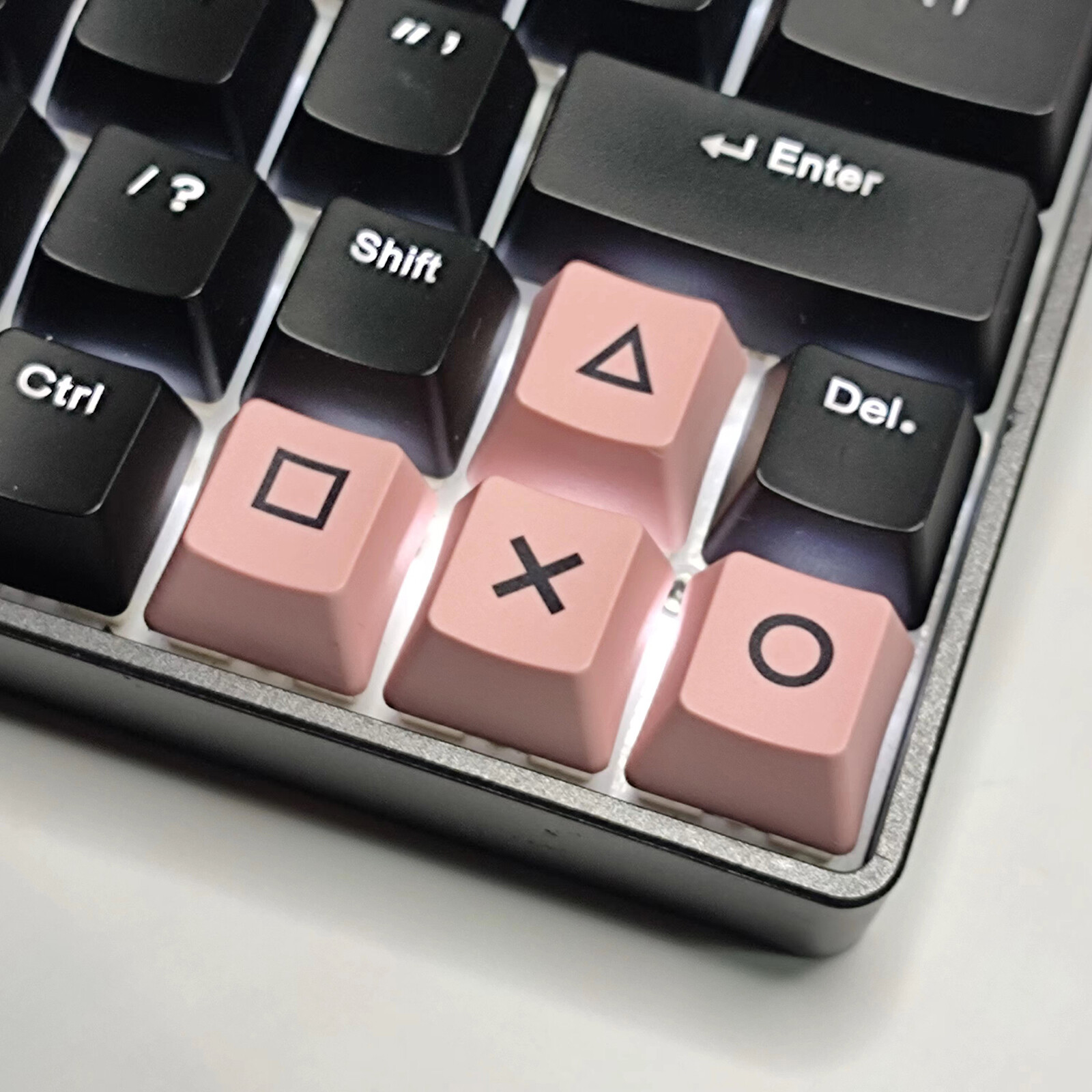 4 Pcs Backlit Keycap Set OEM R1 Arrow Keycaps for Mechanical Keyboard Parts