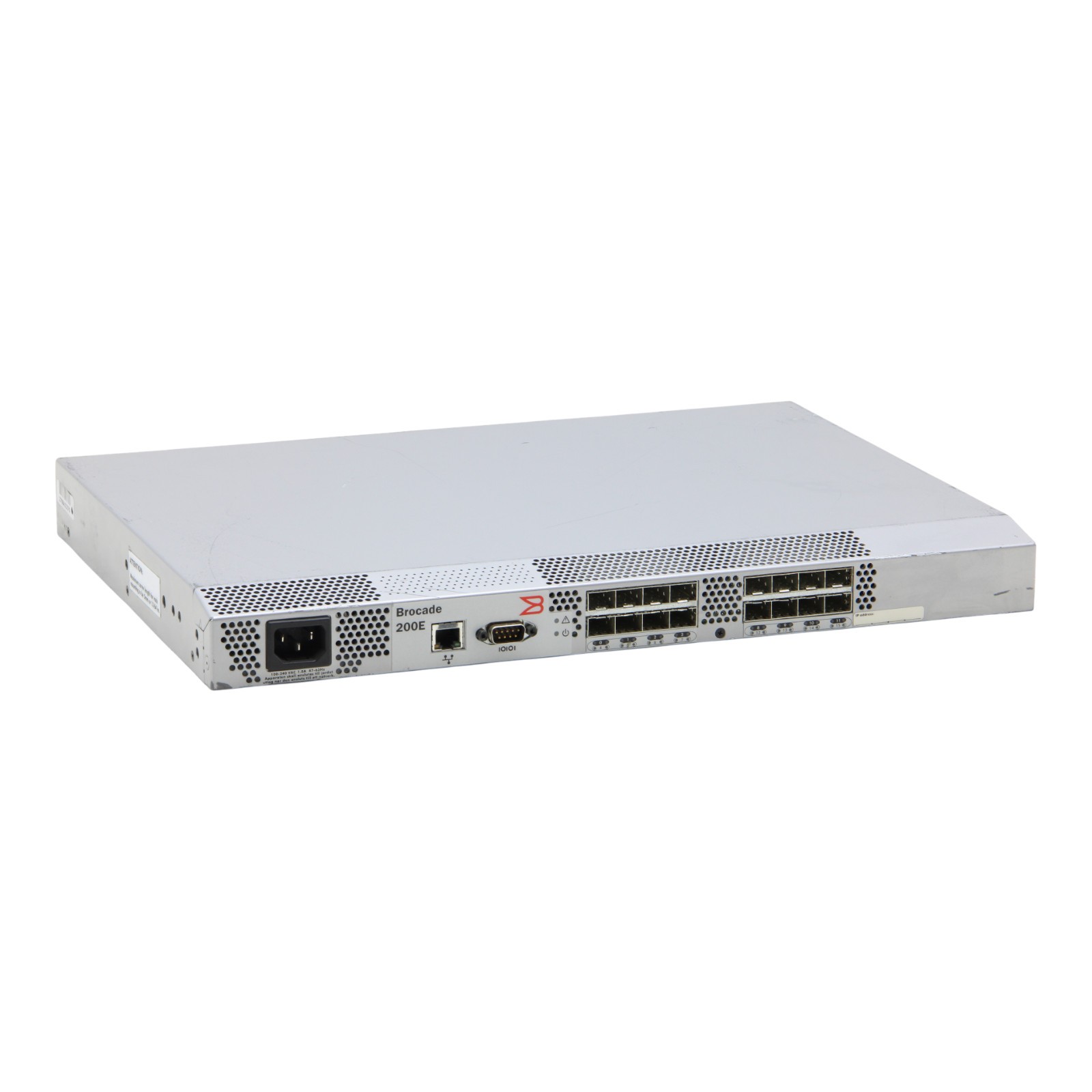 Brocade SilkWorm 200E DL-210E-R0001 16-Port 4Gb/s FC Fibre Channel SAN Switch