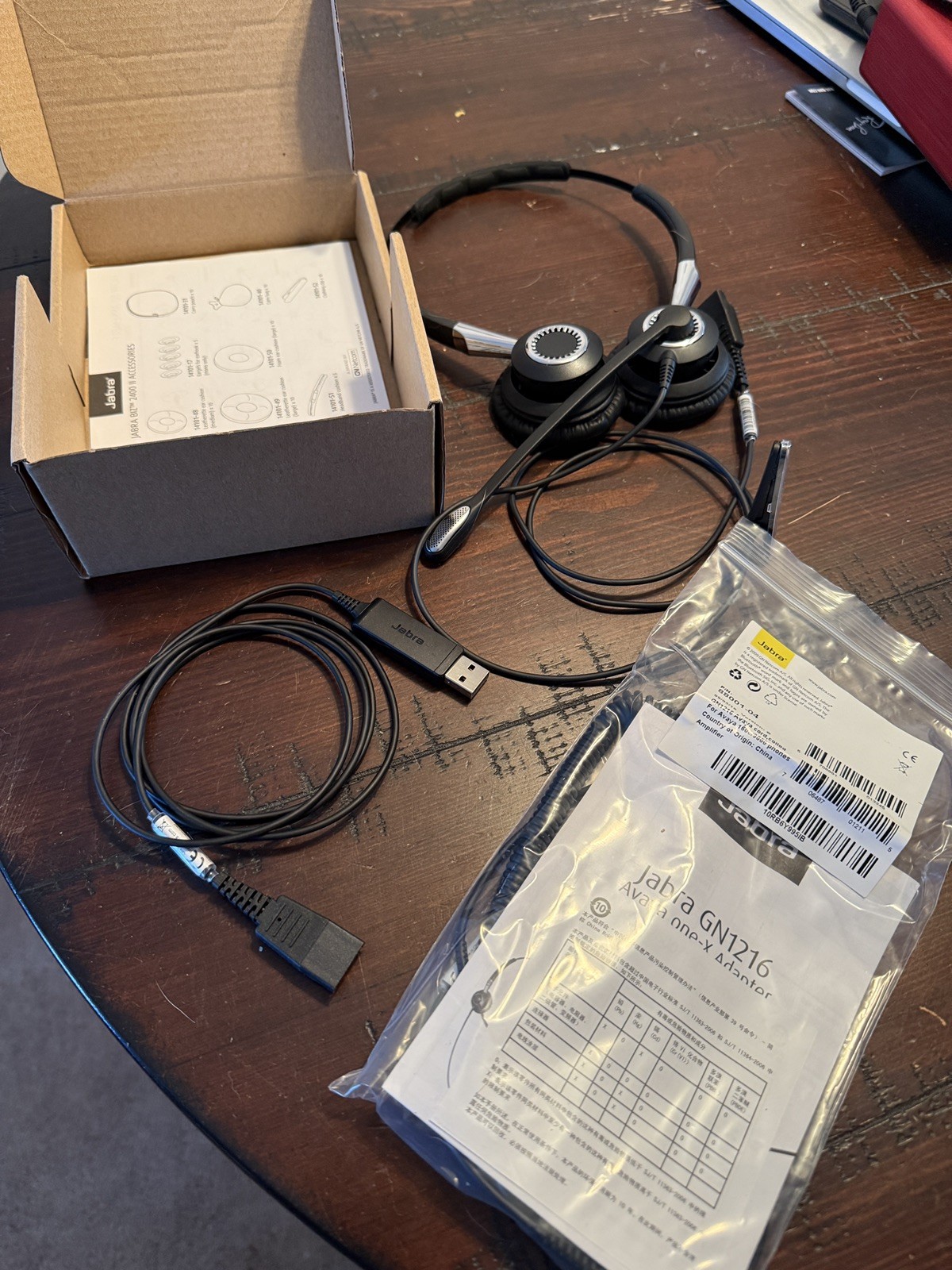 Jabra Biz 2400 II QD Mono NC 3-in-1 Wideband Wired Headset