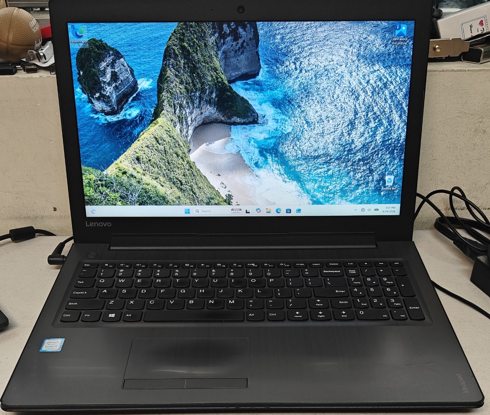 Lenovo IdeaPad Touch 310-15IKB i5-7200u 2.5GHz, 12GB RAM, 480GB SSD, Win 11 Home