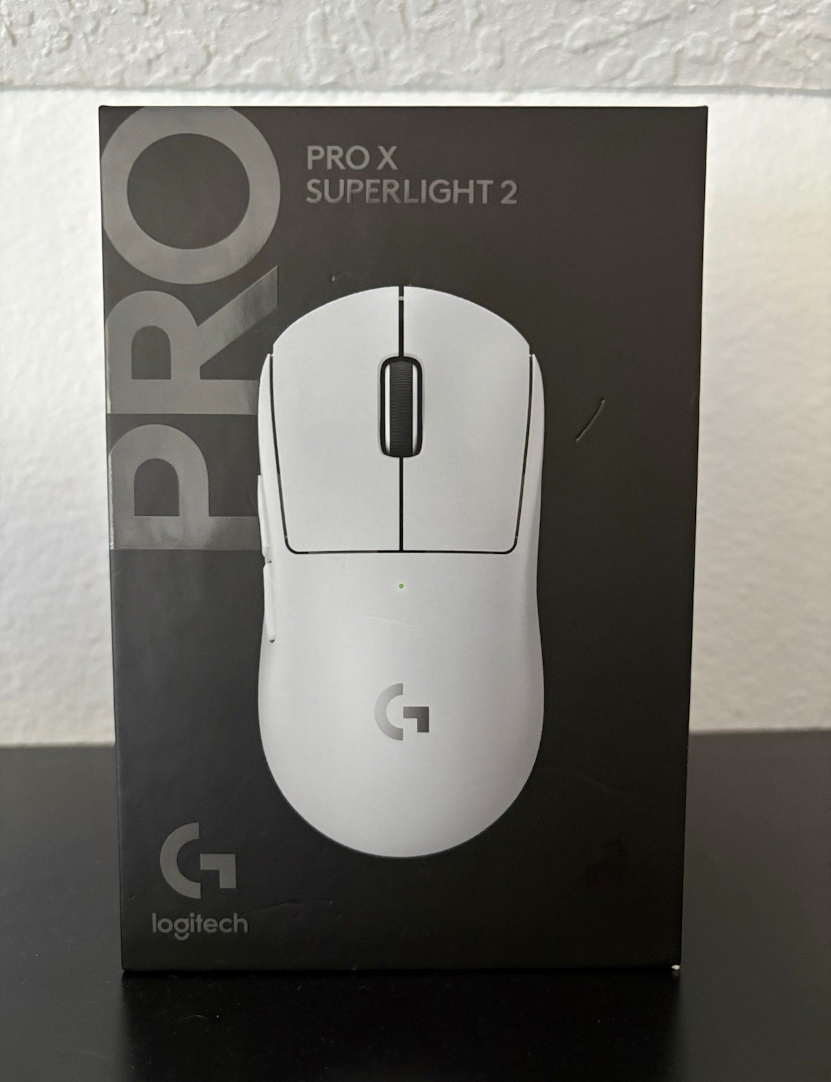 Logitech PRO X SUPERLIGHT 2 Wireless Optical Gaming Mouse 5-Button White