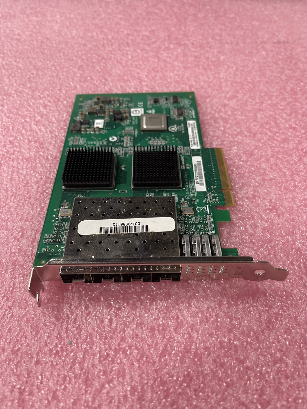 QLogic PX4810402-01 QLE2564 8Gb QP SFP+ HBA FH Adapter