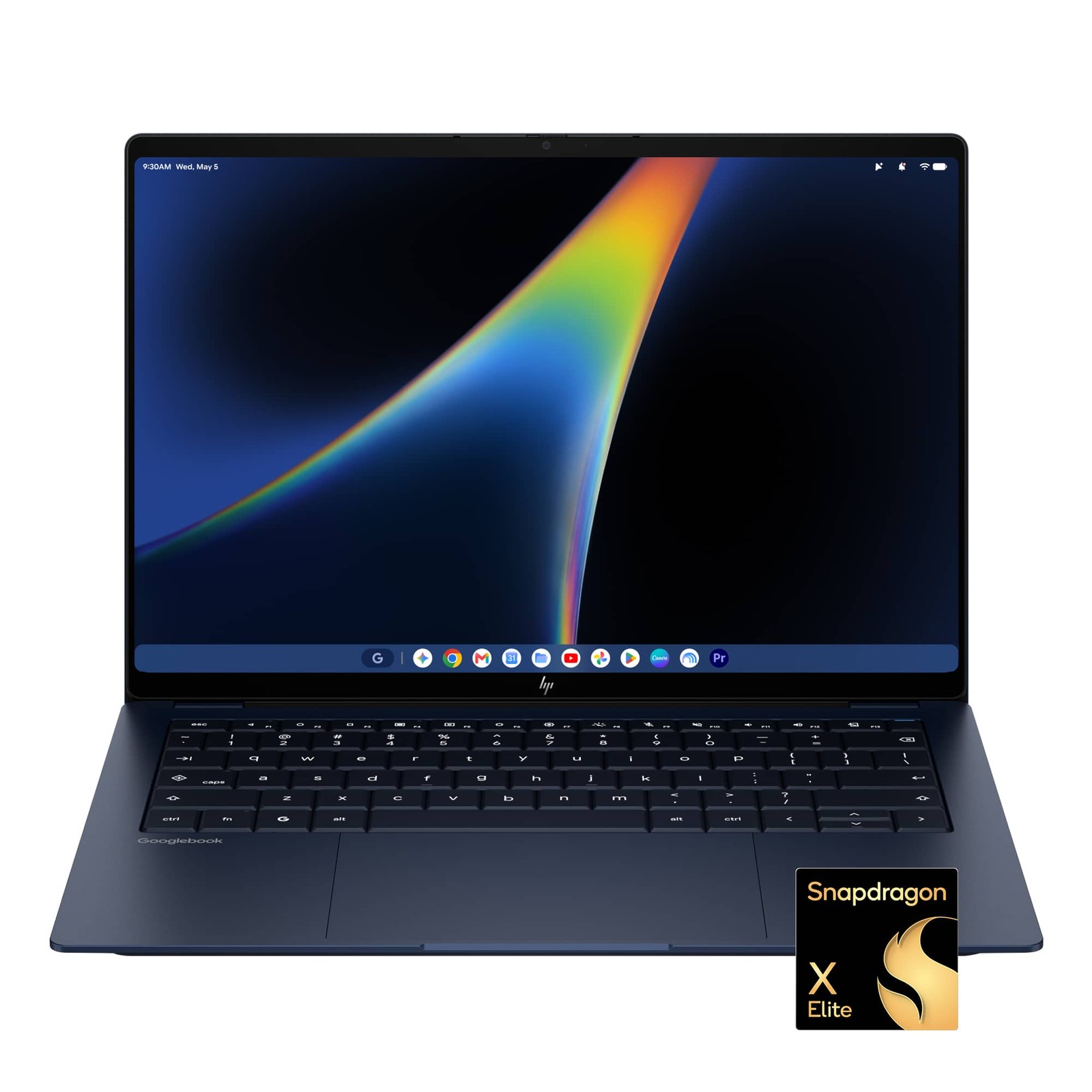 HP - 14 in 3K Googlebook - Snapdragon X Elite - 16GB Memory 512GB SSD