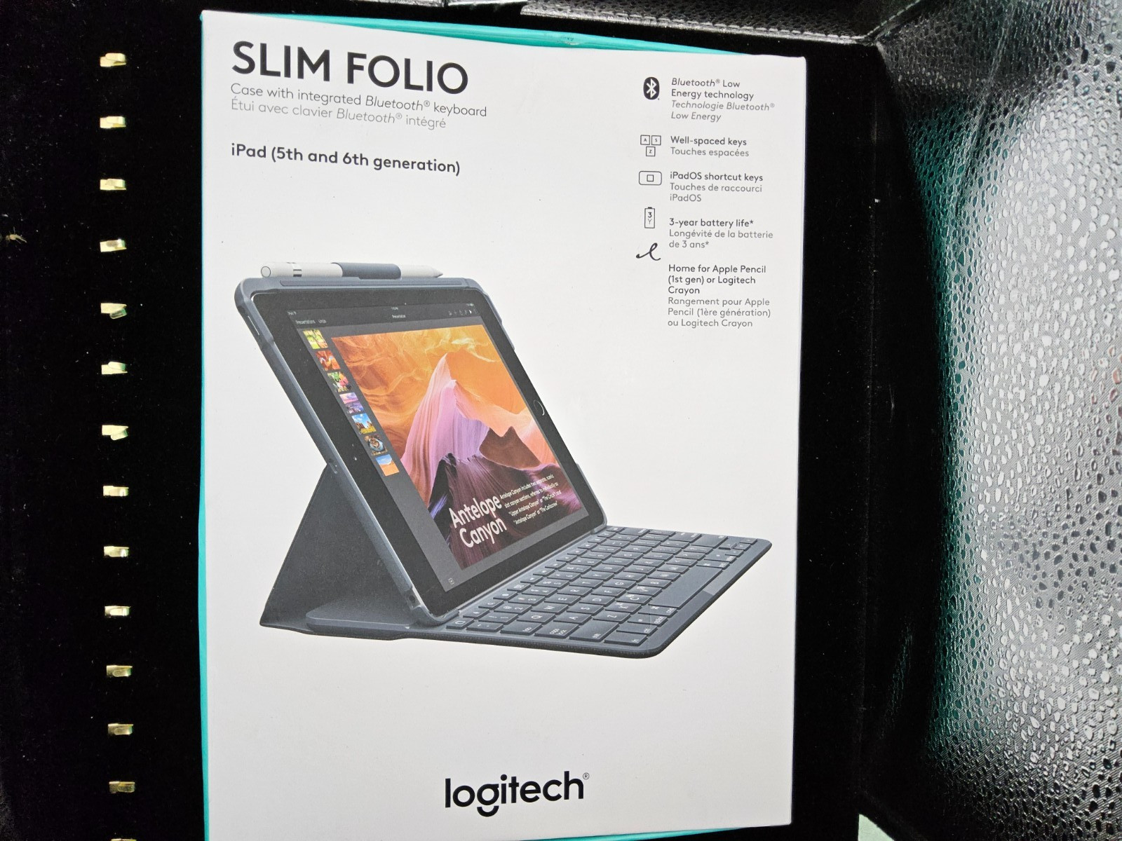 Logitech ‎920-009017 Slim Case - Black