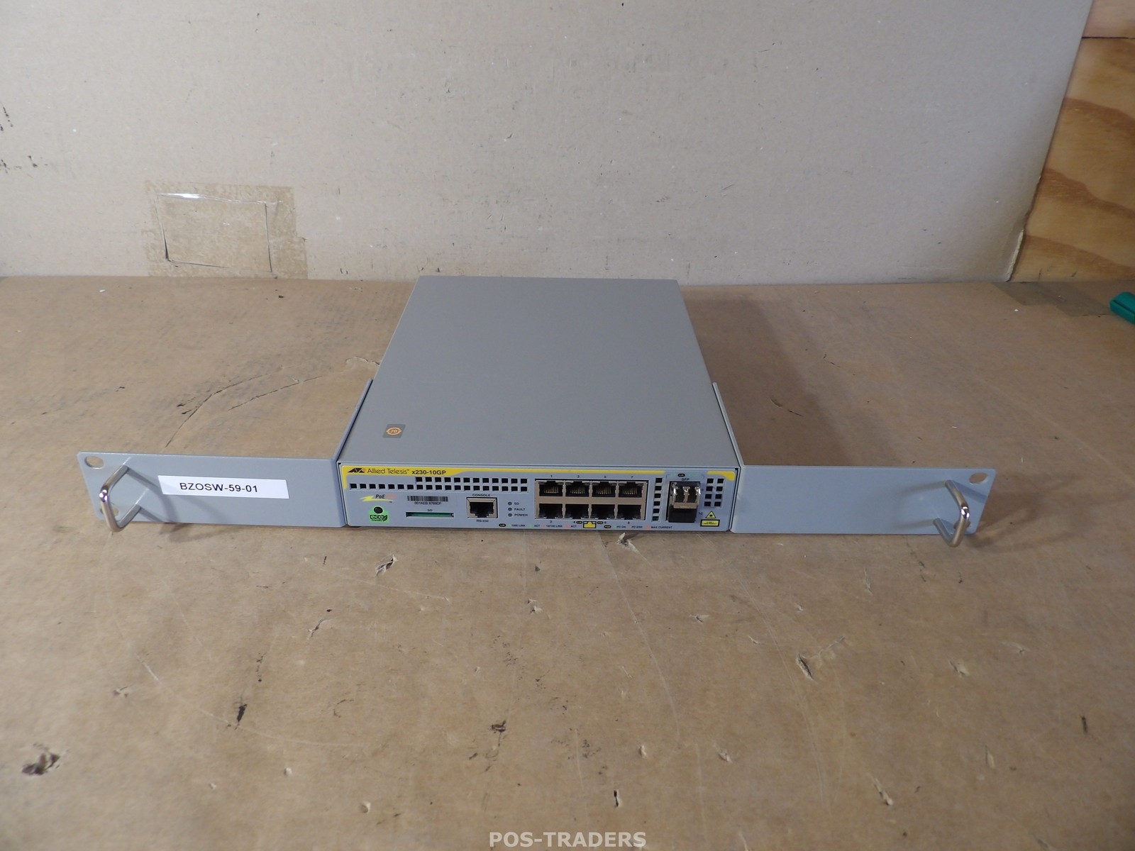 Allied Telesis AT-x230-10GP 10-Port Gigabit Smart PoE+ Switch - INCL SFP & RM