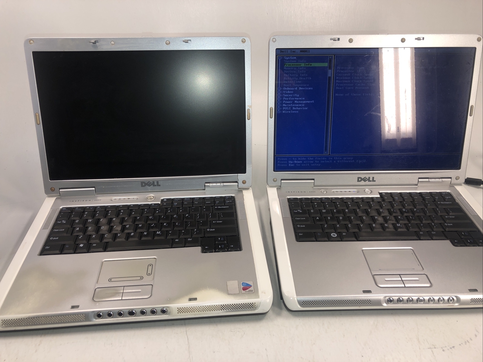Lot Dell Inspiron 6400 6000 Laptop - For Parts or Repair