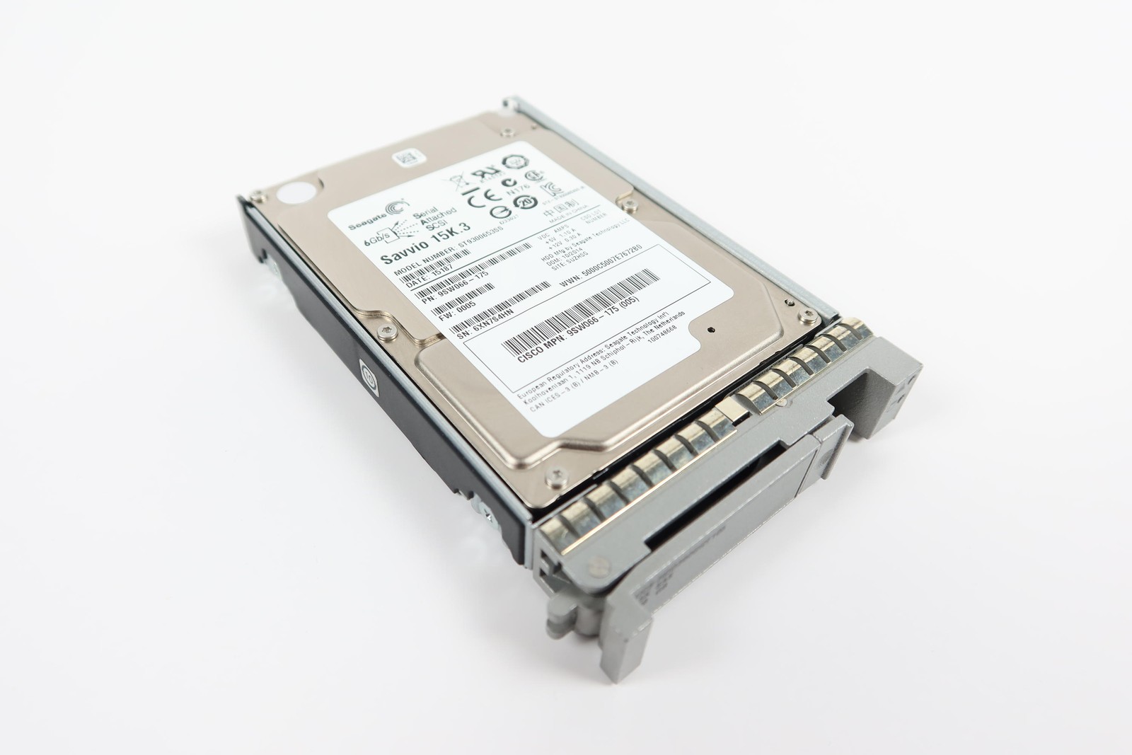 UCS-HDD300GI2F105 ST9300653SS CISCO 300GB 15K 6Gb/s SFF 2.5" SAS Hard Drive