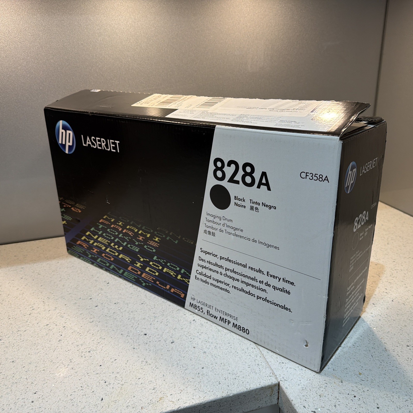 HP 828A CF358A Black Imaging Drum for LaserJet Enterprise M855 M880