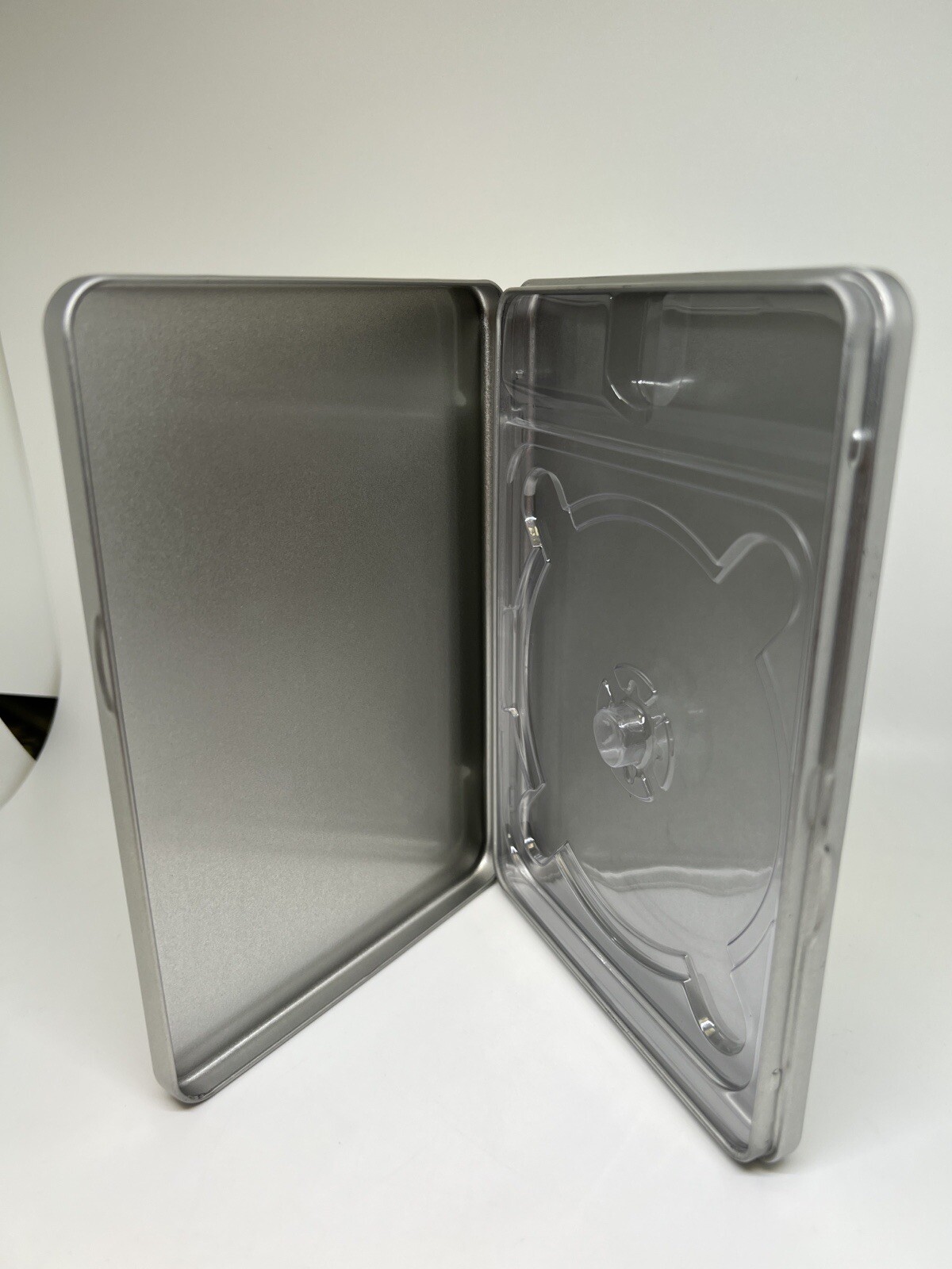 1 PCS NEW TOP QUALITY TIN DVD CASE, NO WINDOW, NO INDENT, CLEAR TRAY, BL903