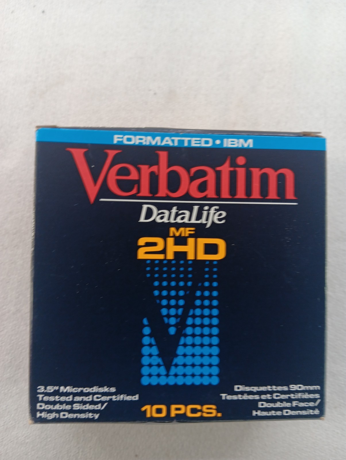 Verbatim DataLife MF 2HD 1.44MB Formatted 3.5" Floppy Disks 8-Pack