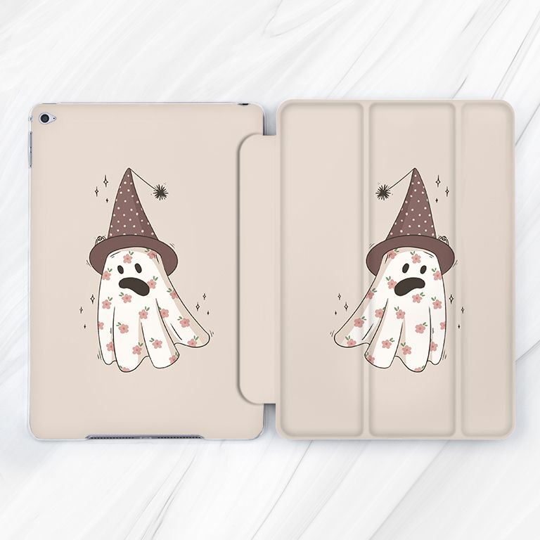 Lovely Cute Ghost Halloween Case For iPad 10.2 Air 13 11 Pro 13 Mini 7 10.9 12.9