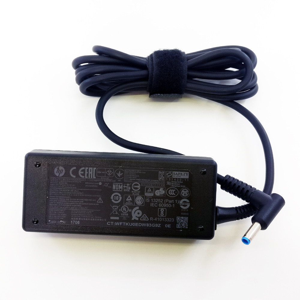 1pc Genuine HP 19.5V 2.31A 45W Blue Tip 4.5x3.0mm AC/DC Power Charger Adapter