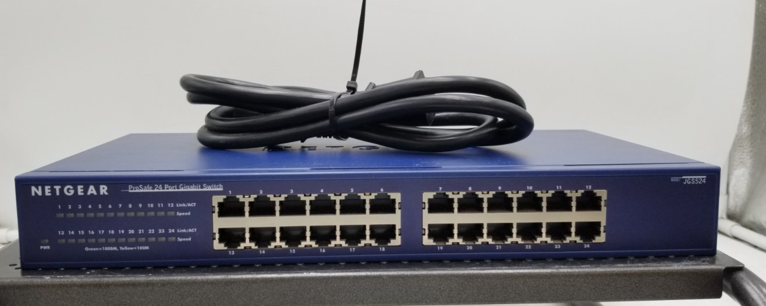 NETGEAR ProSafe JGS524 v2 24-Port Gigabit