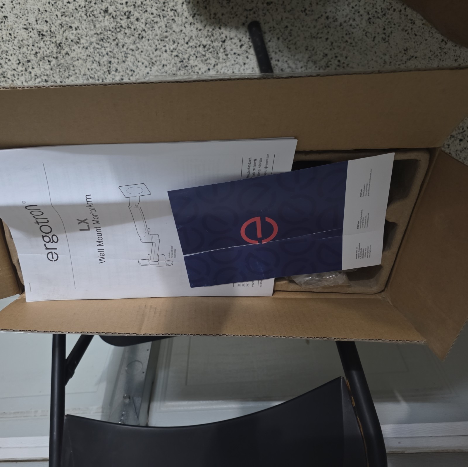 Ergotron 45-243-026 Mounting Arm for Flat Panel Display Brand New in Box