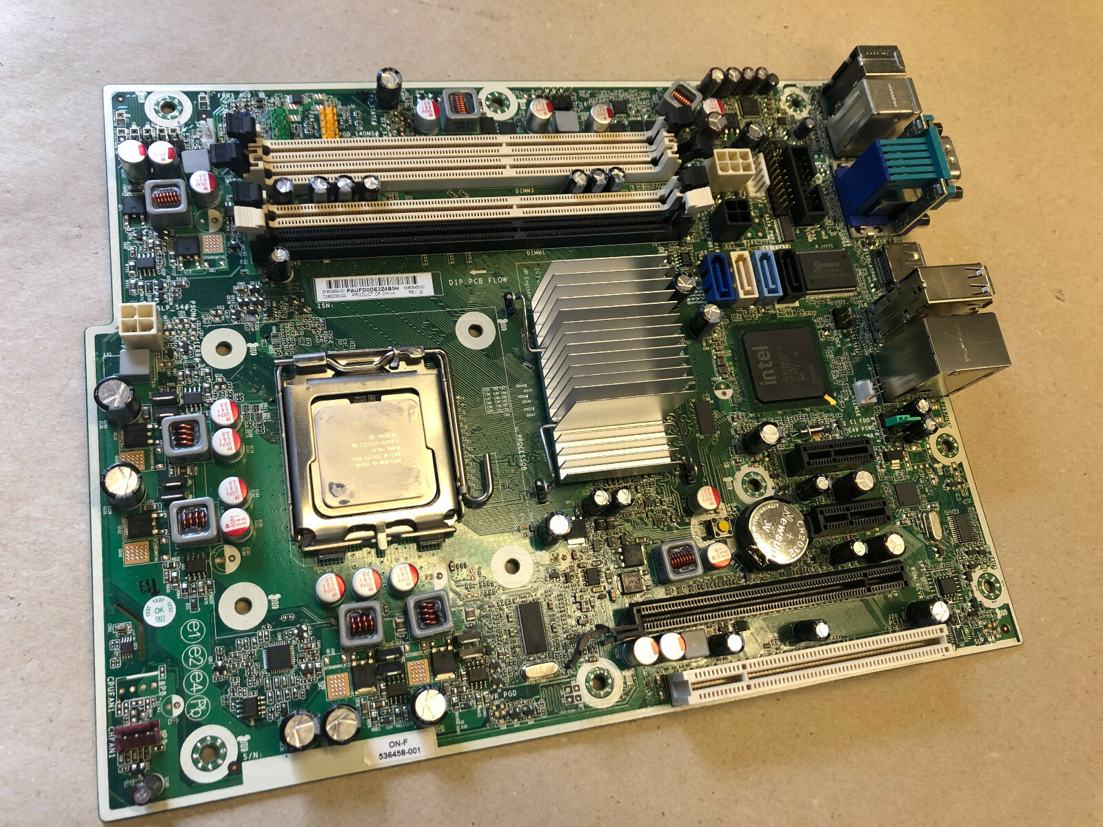 HP Compaq 536884-001 536458-001 Elite 8000 Board