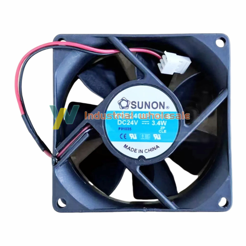 1pc brand new SUNON KDE2408PTB1-6 DC 24V 3.4W server cooling fan 80x80x25mm 80mm