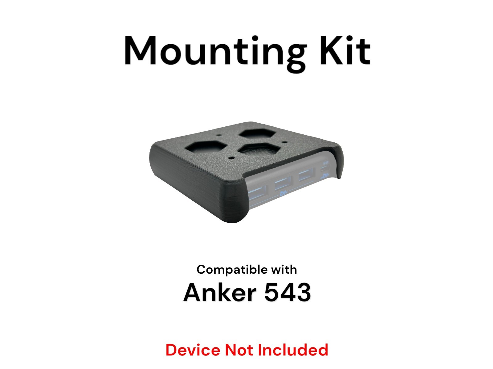 Desk Mount Kit for Anker 543 Atom III Slim - Secure Mounting Brackets