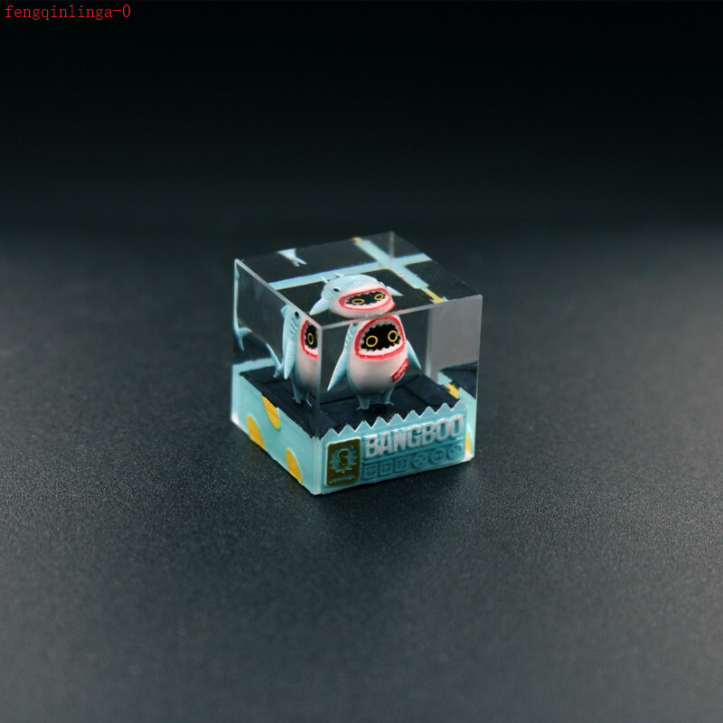 Zenless Zone Zero Bangboo 3D Printing Cube Resin Keycap for Mechanical Keyboard