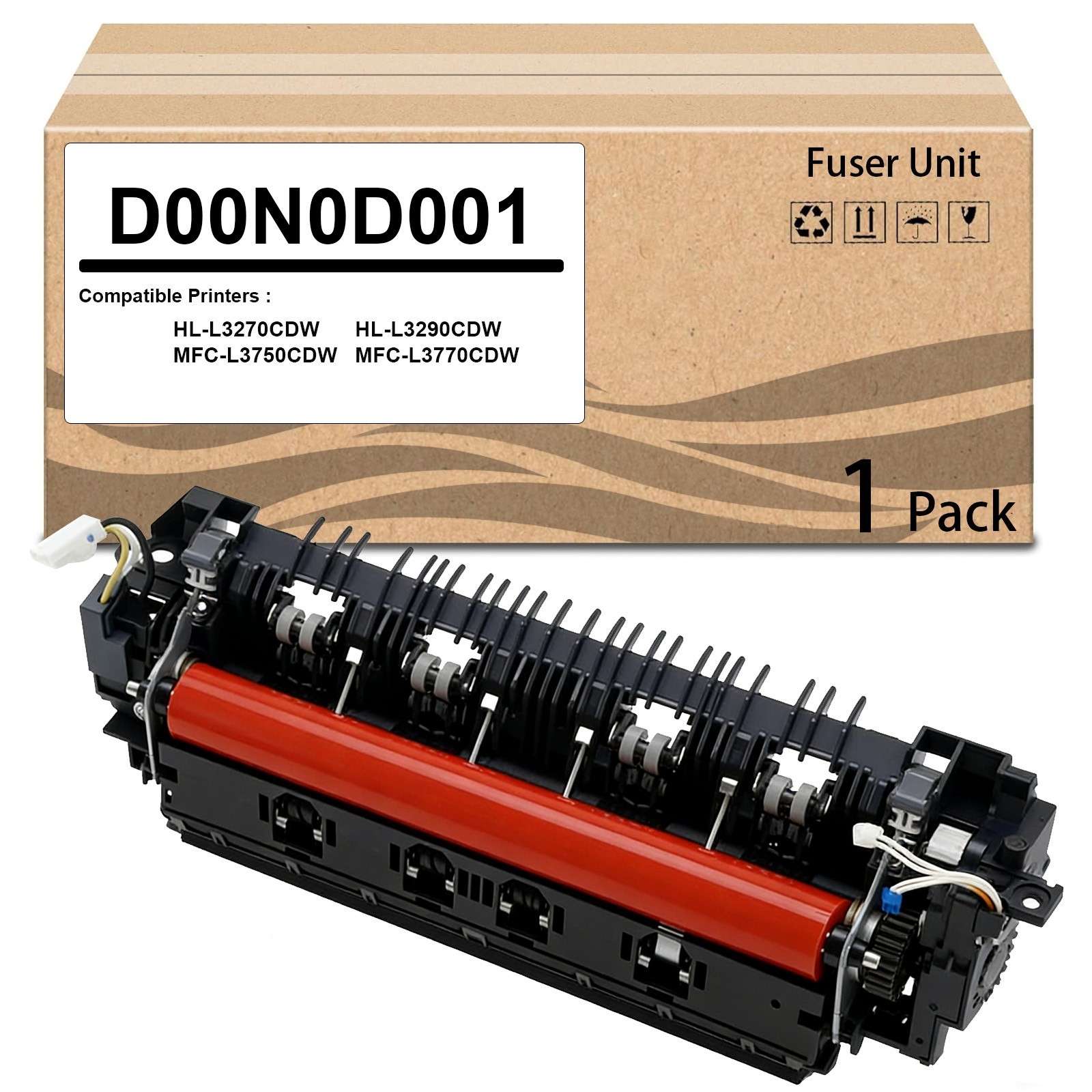 (Open Box) 1PK D00N0D001 Fuser Unit Compatible For HL-L3270CDW HL-L3290CDW