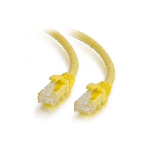 PACK of 11 Legrand 576-115-6IN 6" CAT6 Snagless UTP Patch Cable, Booted, Yellow