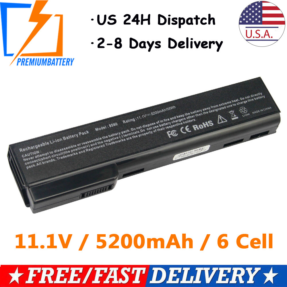 ✅CC06XL Battery for HP ProBook 6360b 6460b 6465b 6470b 6475b 6560b 6565b 6570b
