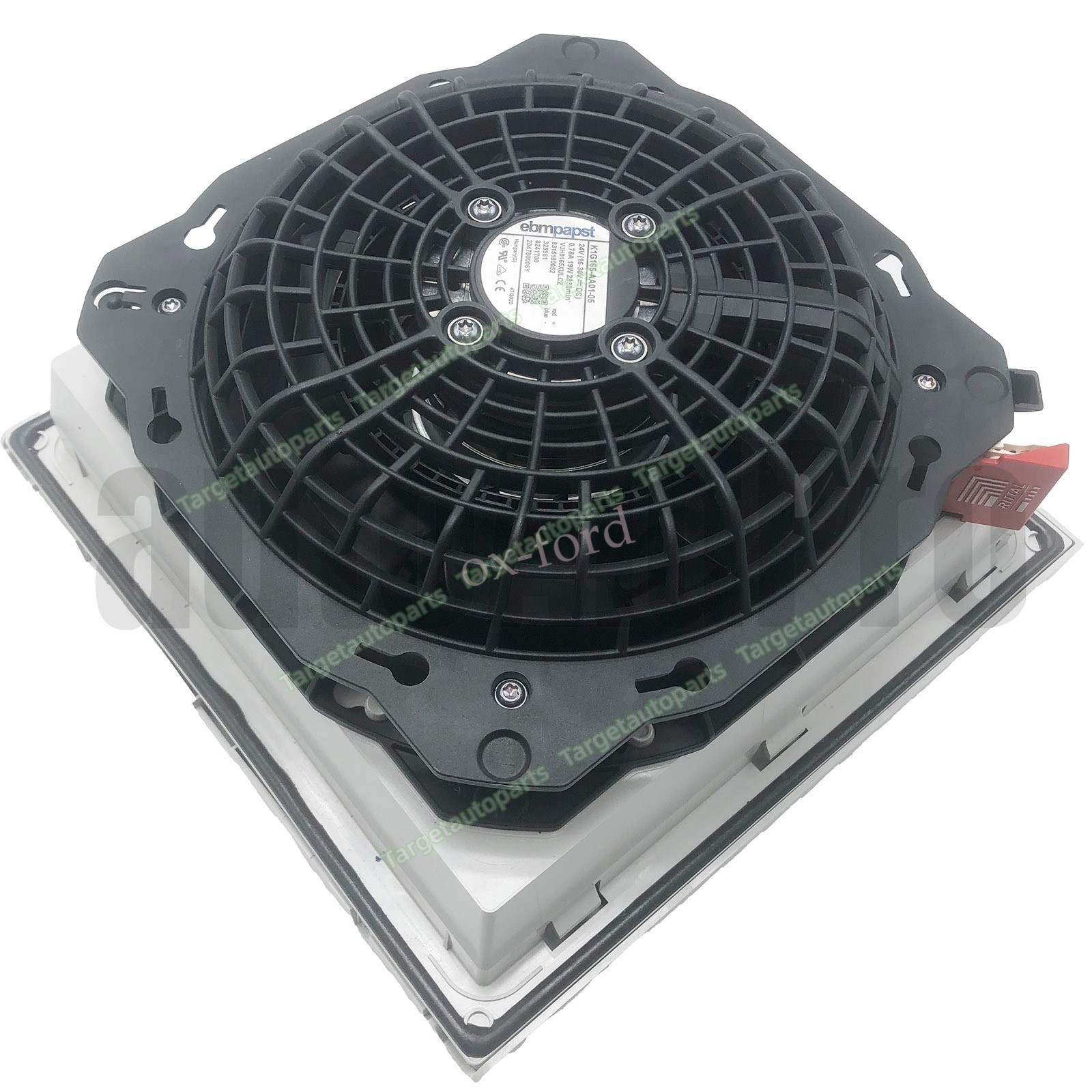 K1G165-AA01-05 Filter Fan 24VDC 19W 2830RPM for Ebmpapst Cabinet Cooling Fan