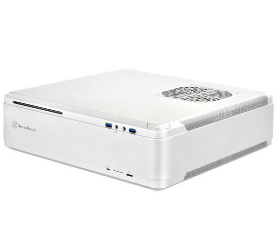 Silverstone FTZ01S (Silver) Fortress Mini_DTX/ITX Premium Slim Form Factor Case