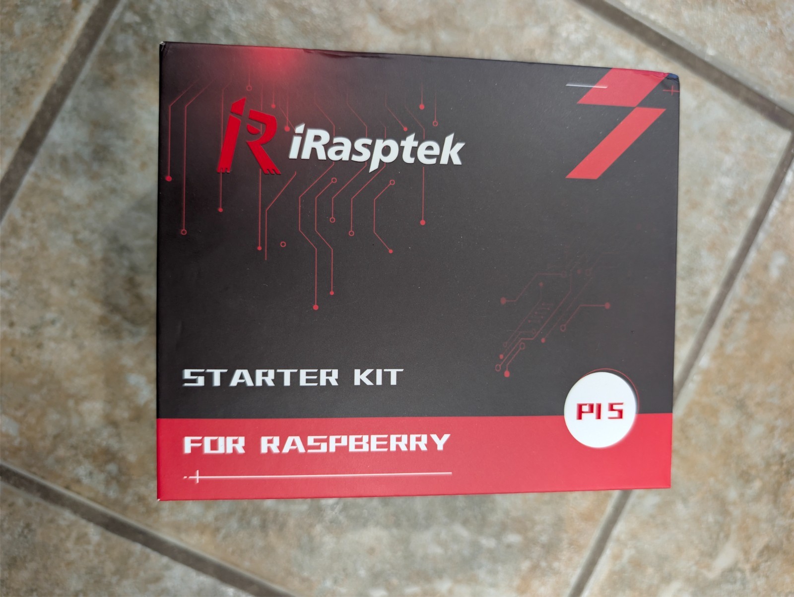 iRasptek Raspberry Pi 5 4GB Starter Kit 64GB SD