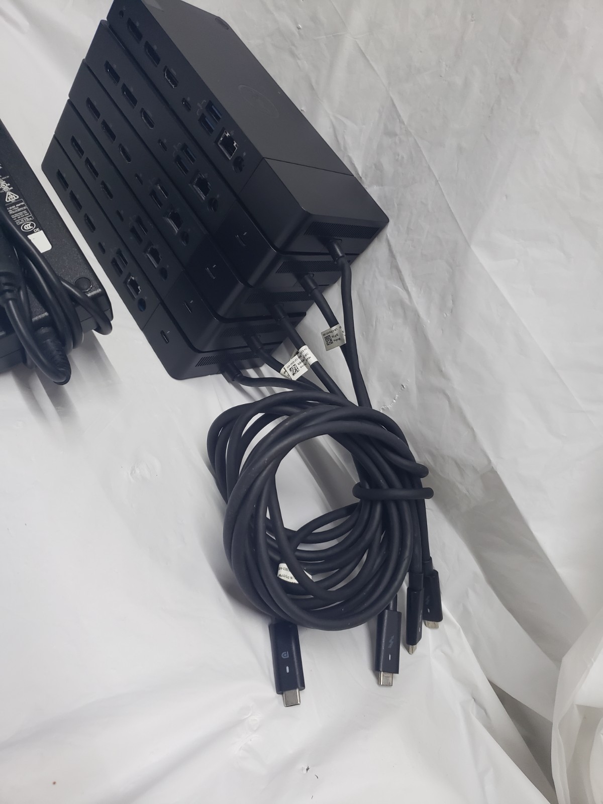 Lot of 5 Dell  WD19s USB-C Docking Station with 180W AC Adapter K20A001