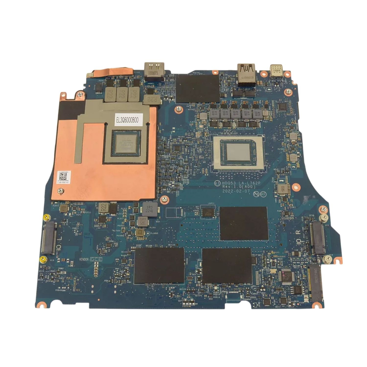 Dell Alienware m17 R5 AMD Motherboard Ryzen 7 6800H Nvidia RTX 3050 Ti 4GB F4WP2